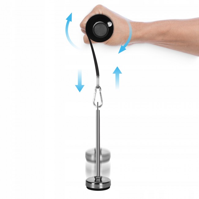 Тренажер для запястий и предплечий 4FIZJO Wrist Roller Black (P-5905973400350)