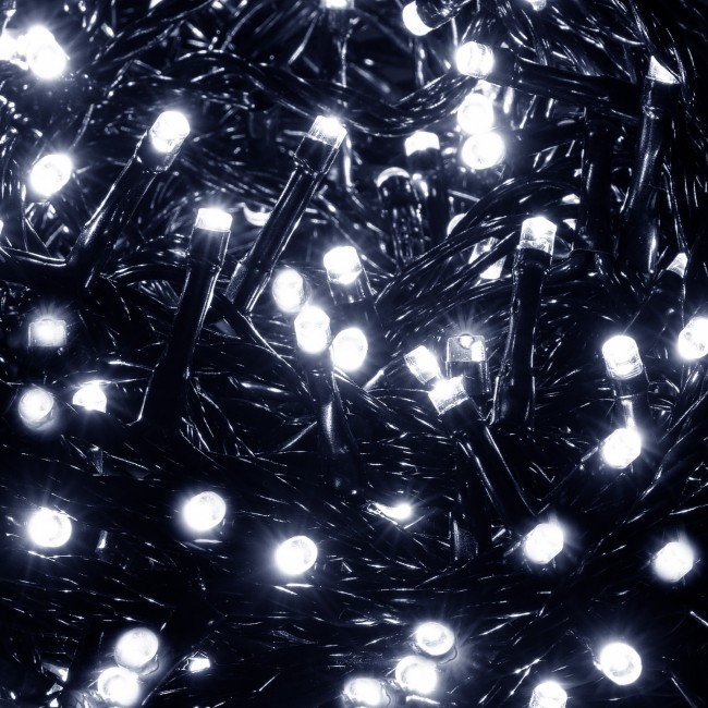 Гирлянда уличная (наружная) Springos 90 м 1500 LED CL1501 Cold White