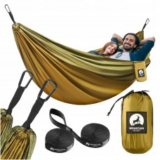 Туристический гамак Mountain Goat 300 x 200 см двухместный, подвесной Olive (P-5905973403139)