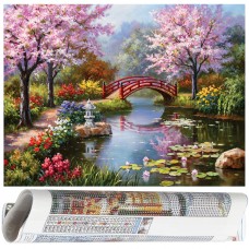 Набор алмазной мозаики (вышивки) Springos 40 x 30 см DP0017