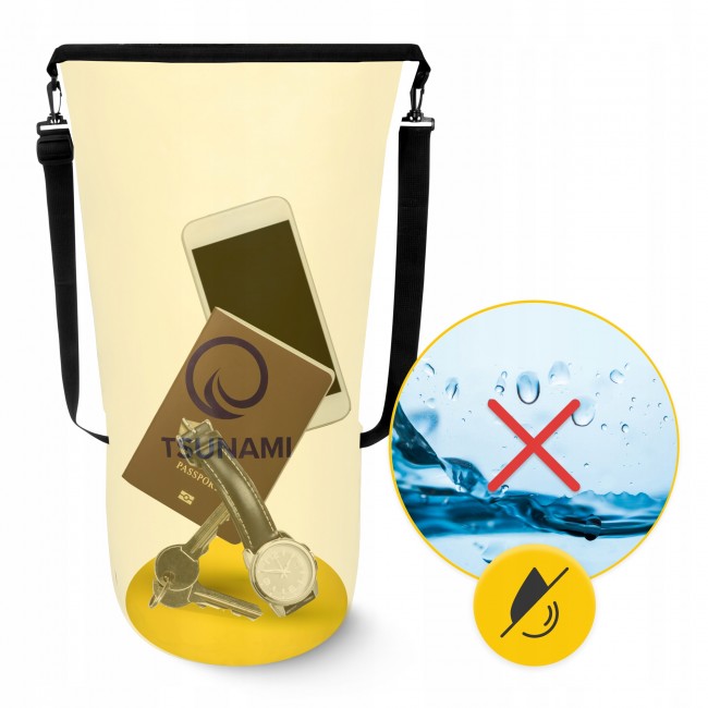 Гермомешок TSUNAMI Dry Pack 30 л водозащитный Yellow (P-5907739314086)