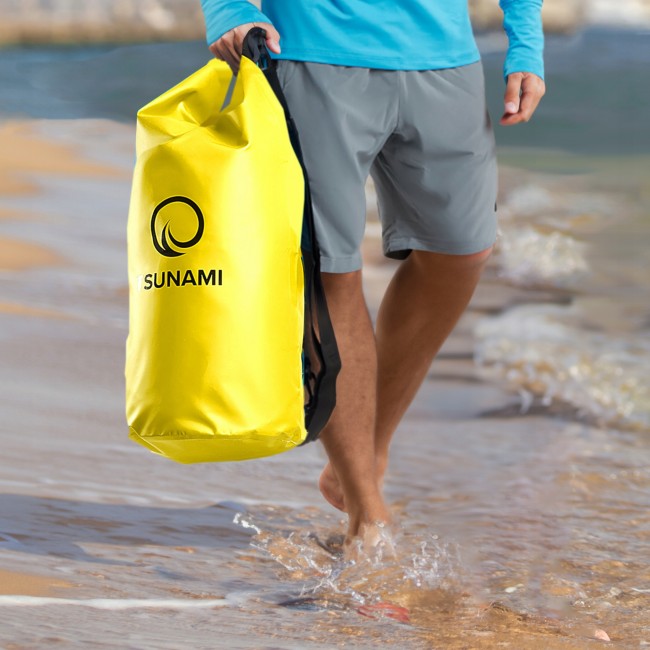 Гермомешок TSUNAMI Dry Pack 30 л водозащитный Yellow (P-5907739314086)