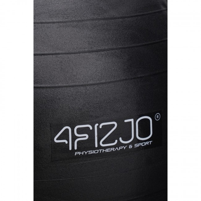Мяч для фитнеса (фитбол) 4FIZJO 65 см Anti-Burst Black (P-5907739316349)