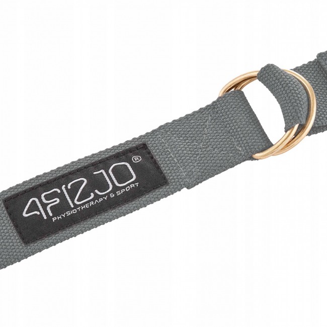 Ремень для йоги 4FIZJO 300 см Grey (P-5907739315380)