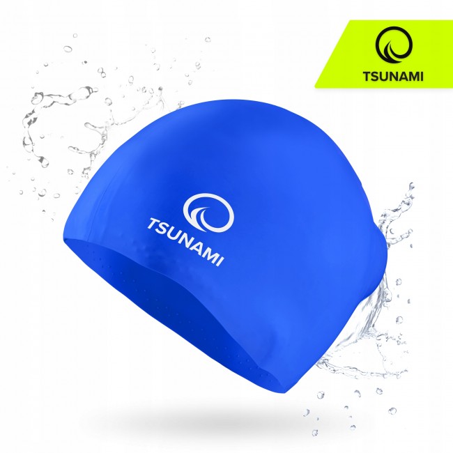 Шапочка для плавання TSUNAMI Standard Blue (P-5905973401852)