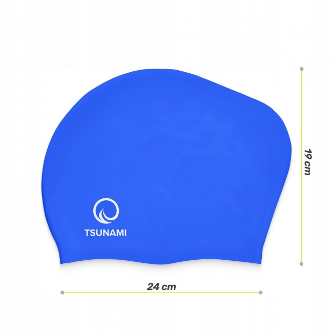 Шапочка для плавання TSUNAMI Standard Blue (P-5905973401852)