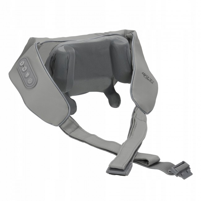Накидка-массажер 4FIZJO Shiatsu Evo+ для шеи и спины, аккумуляторный Grey (P-5905973404150)