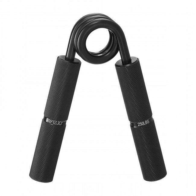 Еспандер кистьовий пружинний 4FIZJO 113 кг металевий Black (P-5907739313393)