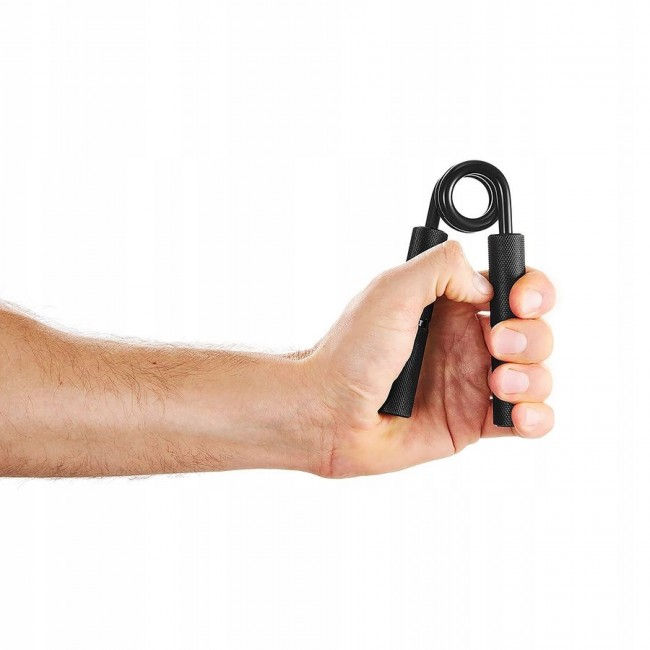 Еспандер кистьовий пружинний 4FIZJO 113 кг металевий Black (P-5907739313393)