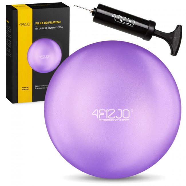 Мяч для пилатеса, йоги, реабилитации 4FIZJO 22 см Violet (P-5905973404860) Мяч для пилатеса, йоги, реабилитации 4FIZJO 22 см Violet (P-5905973404860)