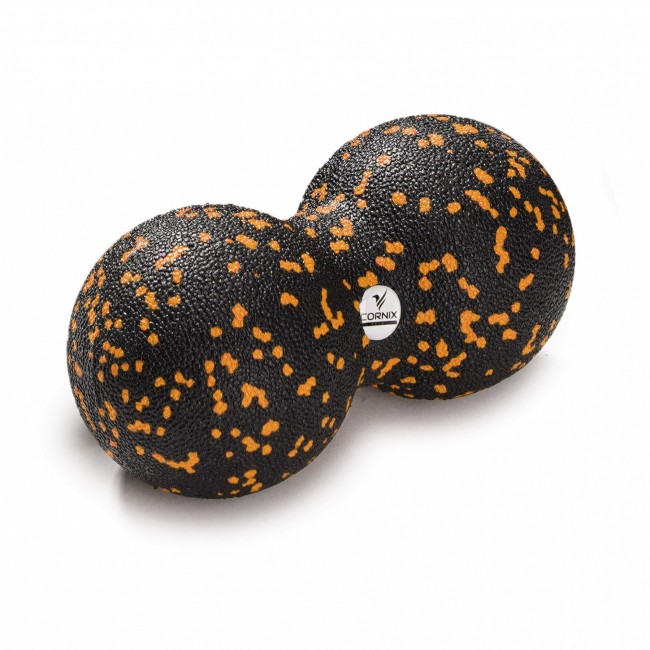 Массажный мяч двойной Cornix EPP DuoBall 8 x 16 см XR-0125