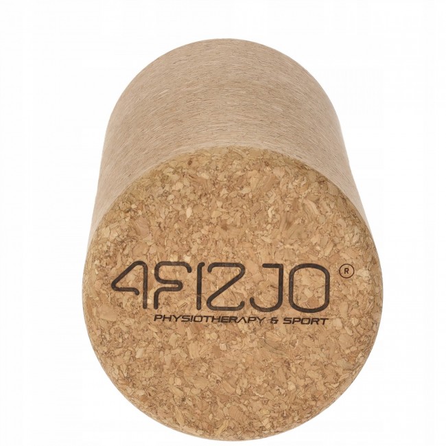 Масажний ролик 4FIZJO Cork 30 x 10 см (валик, роллер) гладкий (P-5907739319593)