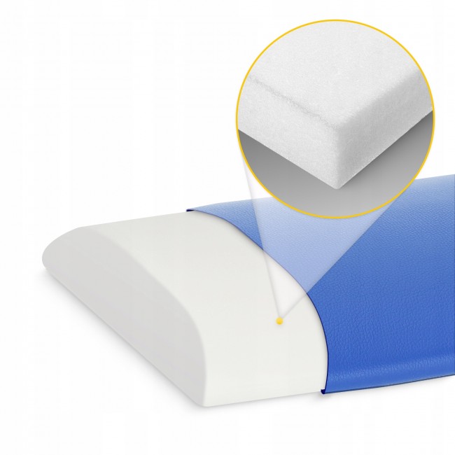 Полувалик для реабилитации и массажа 4FIZJO 40 x 25 x 5 Blue (P-5905973403061)