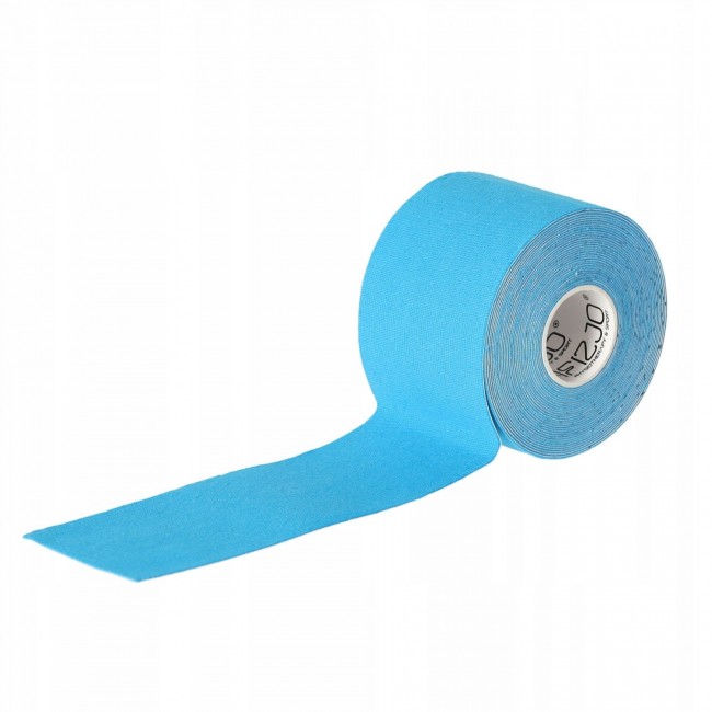 Стрічка кінезіологічна (кінезіо тейп) 4FIZJO 5 см x 5 м Sky Blue (P-5907739315991)