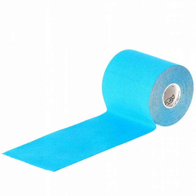 Лента кинезиологическая (кинезио тейп) 4FIZJO 7.5 см x 5 м Sky Blue (P-5907739318909)