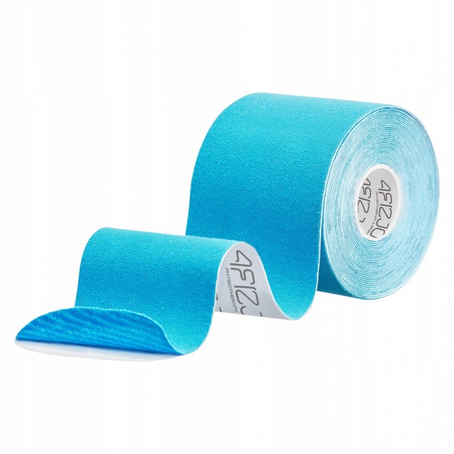 Лента кинезиологическая (кинезио тейп) 4FIZJO 7.5 см x 5 м Sky Blue (P-5907739318909)