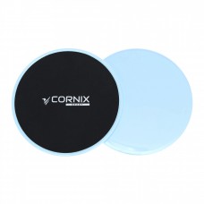 Диски-слайдеры для скольжения (глайдинга) Cornix Sliding Disc 2 шт XR-0179 Sky Blue