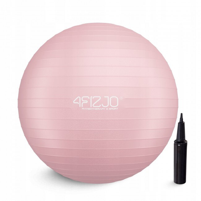 Мяч для фитнеса (фитбол) 4FIZJO 85 см Anti-Burst Pink (P-5907739317421)