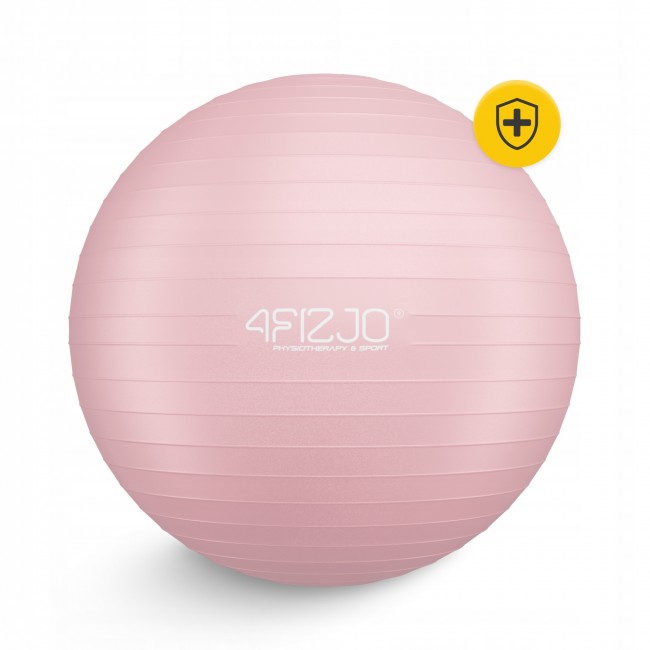 Мяч для фитнеса (фитбол) 4FIZJO 85 см Anti-Burst Pink (P-5907739317421)