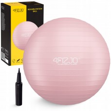 Мяч для фитнеса (фитбол) 4FIZJO 85 см Anti-Burst Pink (P-5907739317421)