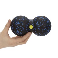 Массажный мяч двойной Actiget EPP 8 x 16 см ACT0097 Black/Blue