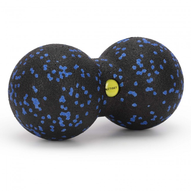 Массажный мяч двойной Actiget EPP 8 x 16 см ACT0097 Black/Blue