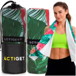 Спортивний рушник Actiget 180 x 100 см з мікрофібри ACT0196
