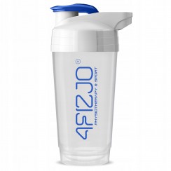 Шейкер спортивный 4FIZJO Ultra 700 мл White/Blue (P-5905973407076)