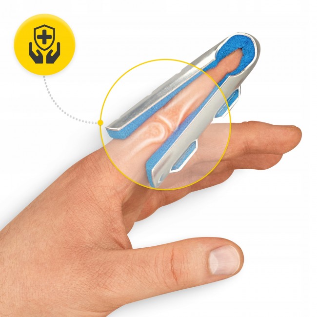 Фіксатор (бандаж) для пальця руки 4FIZJO MED 1 шт Size M (P-5905973407403)