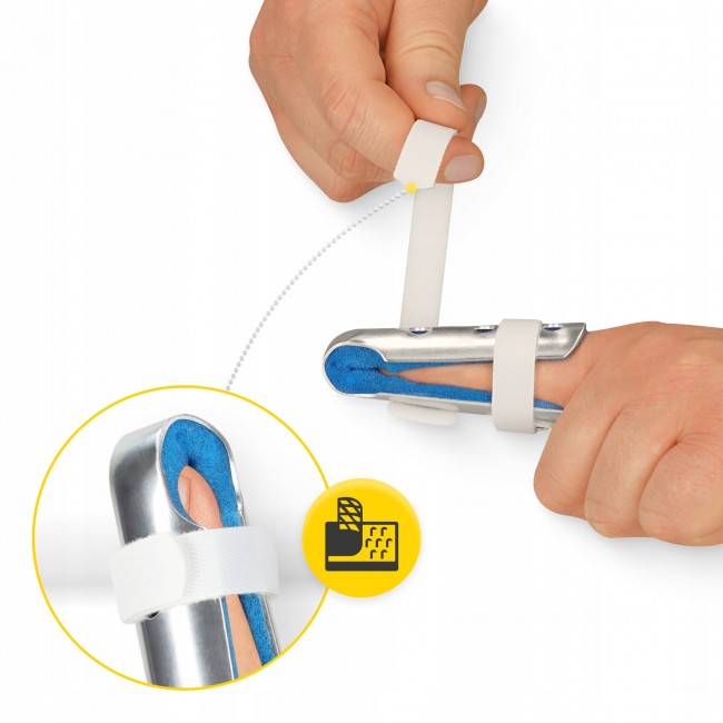 Фіксатор (бандаж) для пальця руки 4FIZJO MED 1 шт Size M (P-5905973407403)