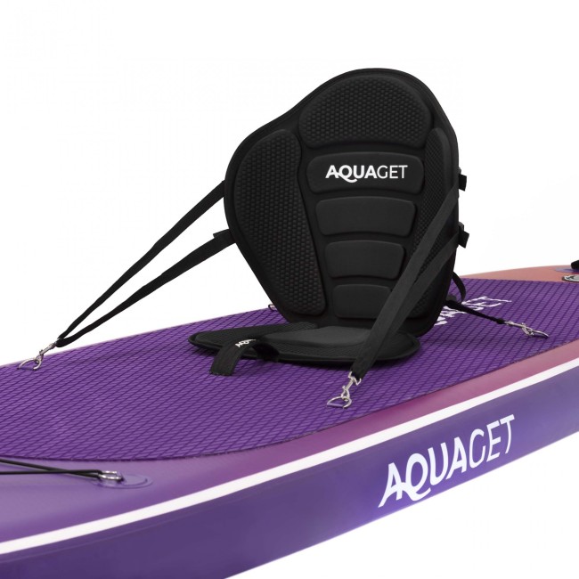 Надувная SUP доска (САП борд) Aquaget 350 см с веслом AQ0043 Violet/Red