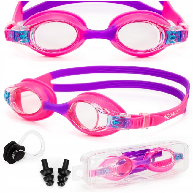 Очки для плавания Aquaget детские AQ0015 Pink