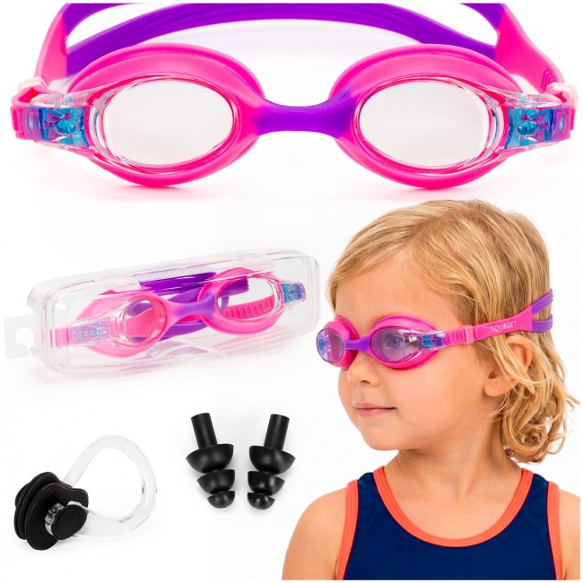 Очки для плавания Aquaget детские AQ0015 Pink