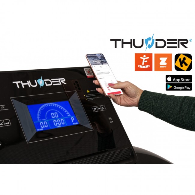 Беговая дорожка THUNDER Flex-DS Black