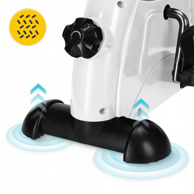Мини велотренажер 4FIZJO Active 2 в 1 для рук и ног White/Black (P-5905973406413)