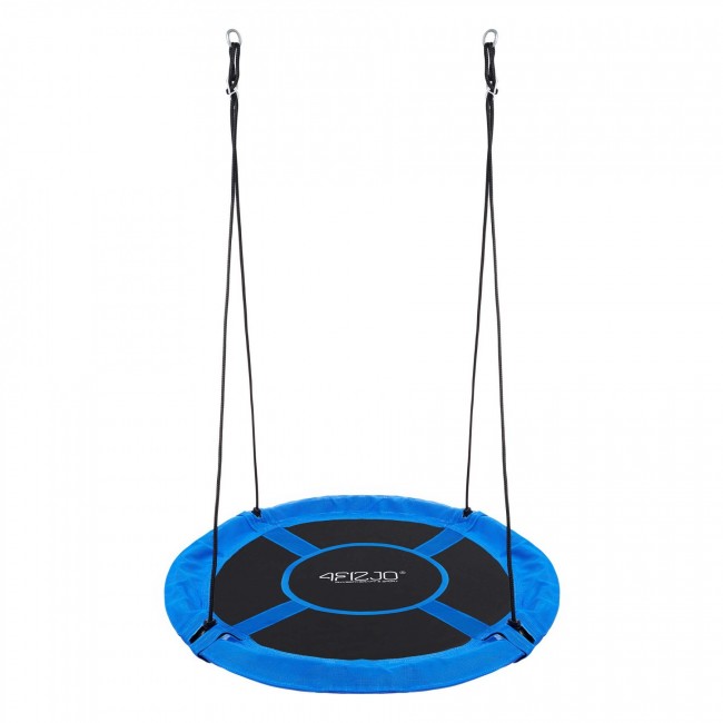 Качеля-гнездо круглая 4FIZJO L 100 см Black/Blue (P-5907739314529)
