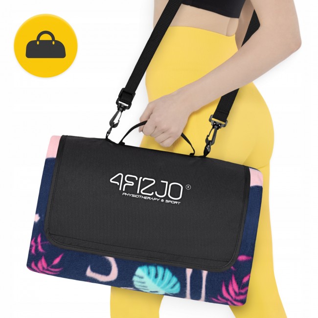 Килимок для пікніка та кемпінгу 4FIZJO 200 x 200 см складаний (P-5905973405683)