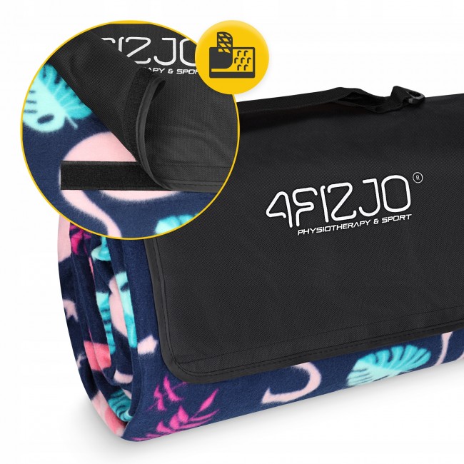 Килимок для пікніка та кемпінгу 4FIZJO 200 x 200 см складаний (P-5905973405683)