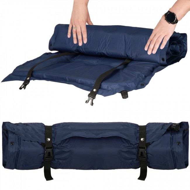 Коврик самонадувающийся Springos 193 x 68 x 3.5 см с подушкой PM034