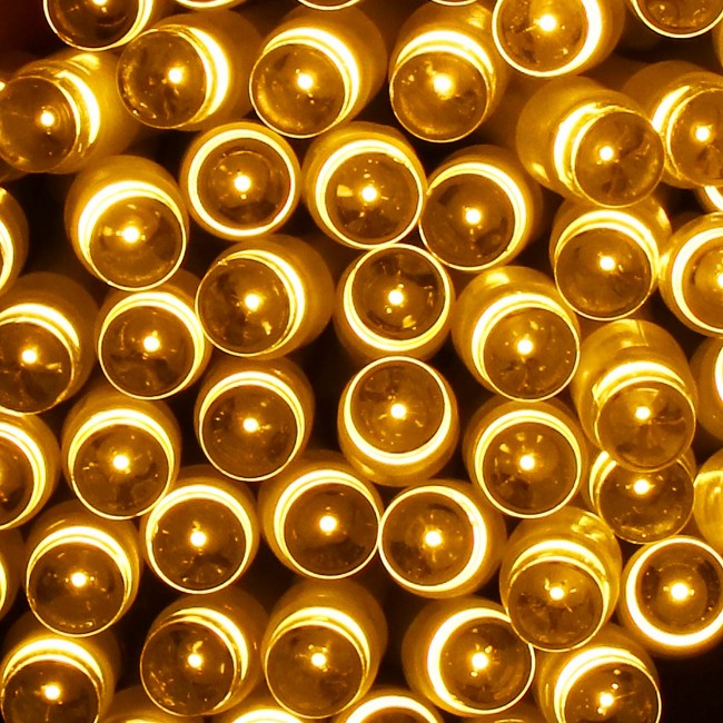 Гирлянда на батарейках Springos 5 м 50 LED CL4027 Warm White
