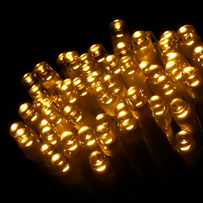 Гирлянда на батарейках Springos 5 м 50 LED CL4027 Warm White