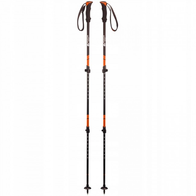 Трекінгові палиці Mountain Goat Peak+ 60-135 см Black/Orange (P-5907739318275)