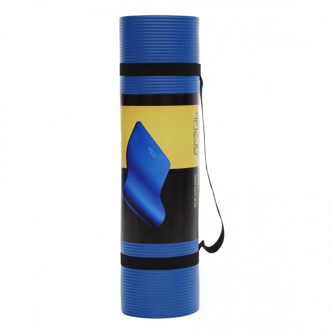 Килимок (мат) спортивний 4FIZJO NBR 180 x 60 x 1 см для йоги та фітнесу Blue (P-5907222931028)