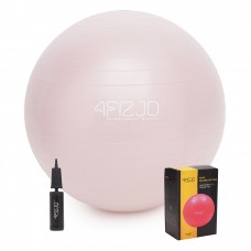 М'яч для фітнесу (фітбол) 4FIZJO 65 см Anti-Burst 4FJ0401 Pink