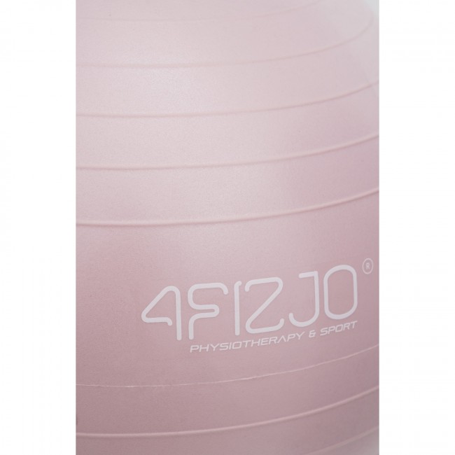М'яч для фітнесу (фітбол) 4FIZJO 65 см Anti-Burst Pink (P-5907739317384)