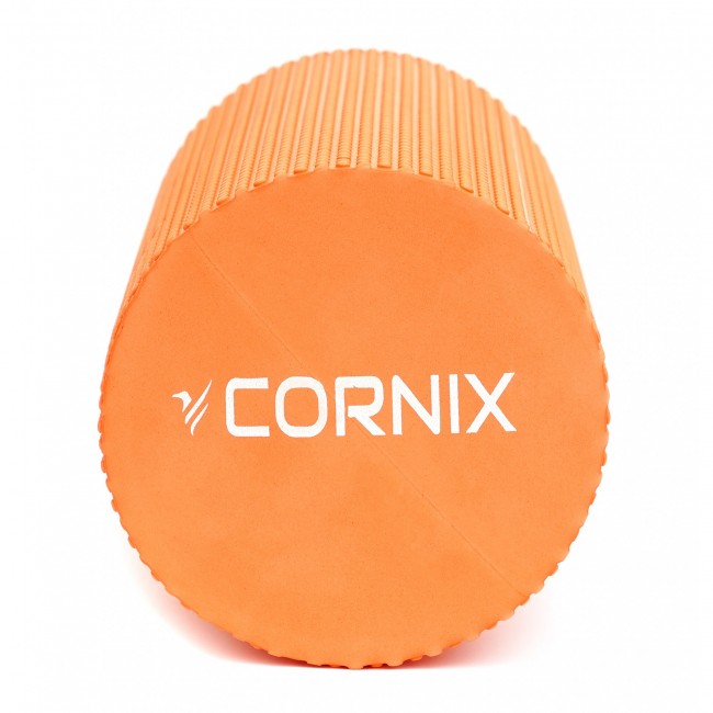 Масажний ролик Cornix EVA+ 30 x 15 см (валик, роллер) XR-0297 Orange