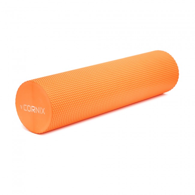 Масажний ролик Cornix EVA+ 60 x 15 см (валик, роллер) XR-0307 Orange