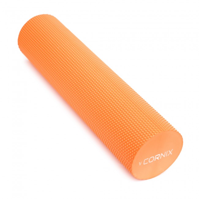 Масажний ролик Cornix EVA+ 60 x 15 см (валик, роллер) XR-0307 Orange
