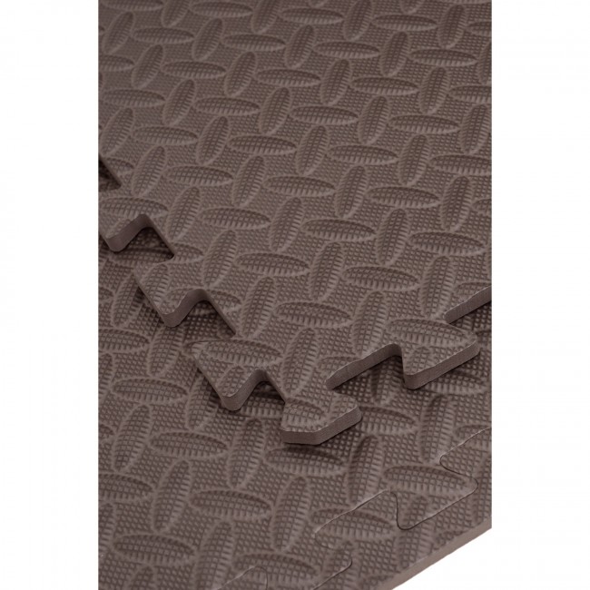 Мат-пазл (ласточкин хвост) Cornix Mat Puzzle EVA 120 x 120 x 1 cм XR-0238 Braun