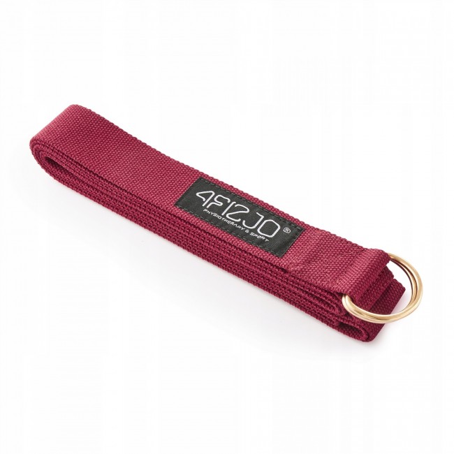Ремінь для йоги 4FIZJO 300 см Red (P-5907739315373)